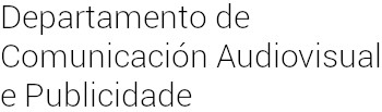 Departamento De Comunicación Audiovisual e Publicidade